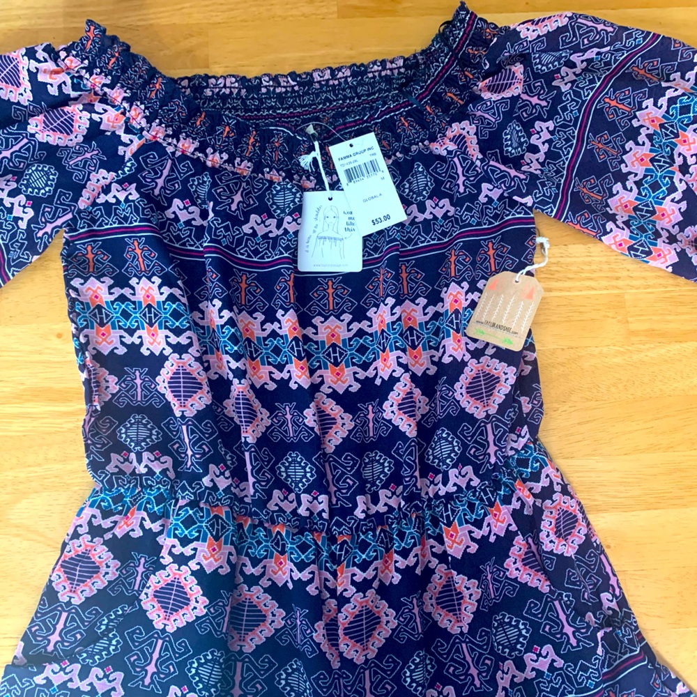 Taylor and Sage romper. NWT. Size Medium. Has pockets!!